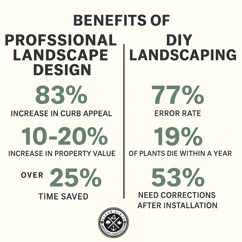 Professional Landscape Design vs DIY Landscaping