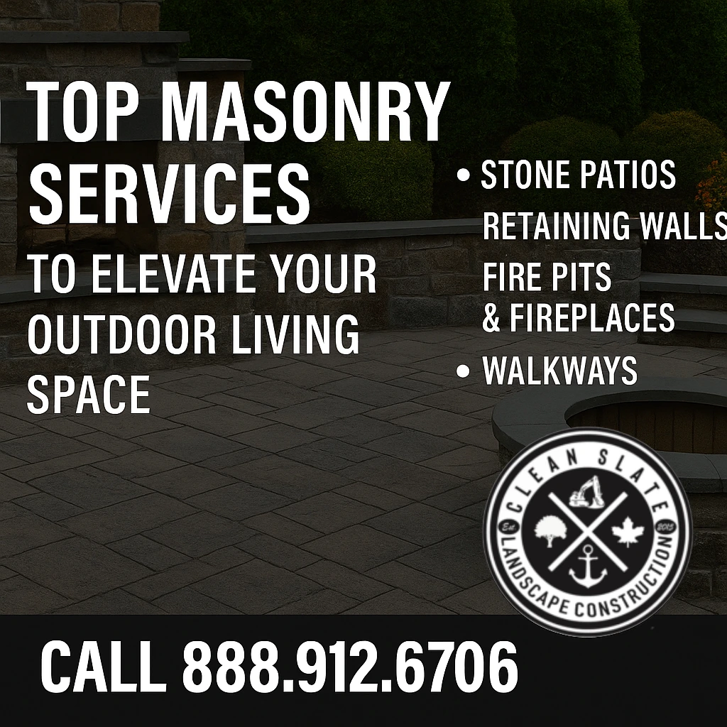 Top Masonry Services to Elevate Outdoor Living Spaces