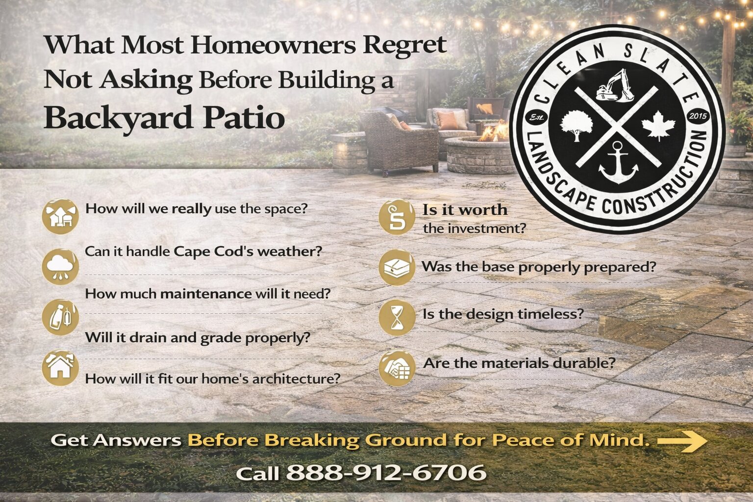 How to Choose the Right Materials for Your Patio