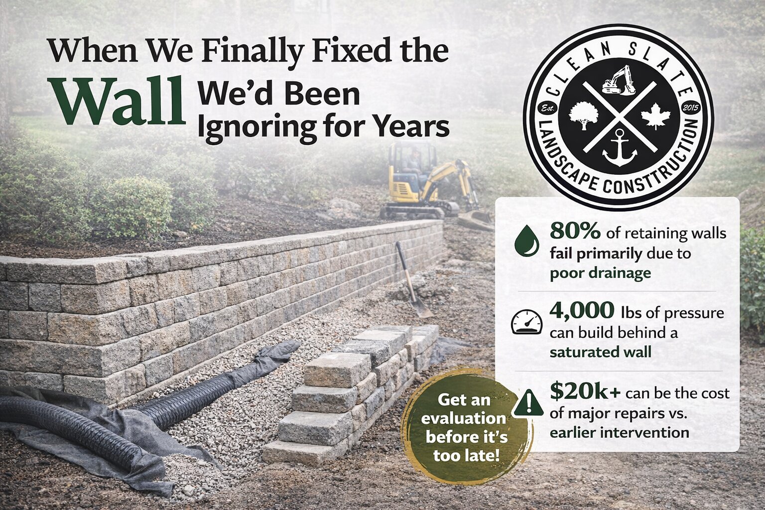 Retaining Wall Construction