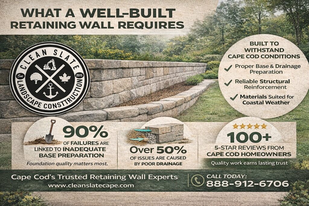 Quality Craftsmanship Behind Strong Landscape Walls